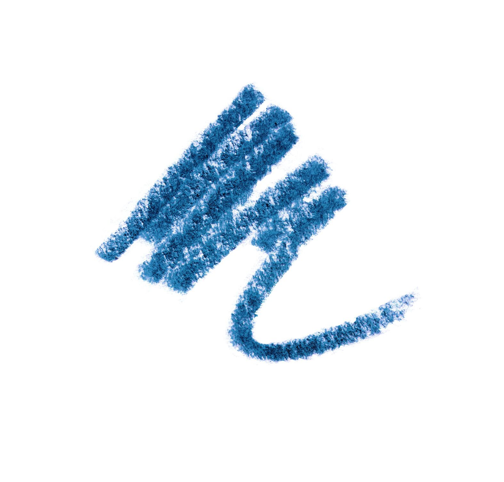 Intrekbare waterproof oogpotlood - blue