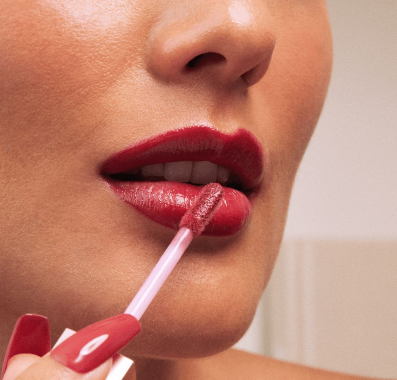 Liplak - vinyl vloeibare lippenstift - always red