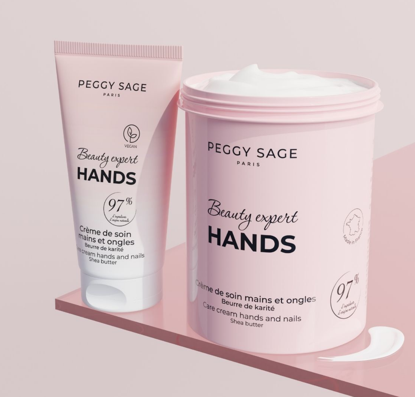 Verzorgende crème handen en nagels - met shea butter