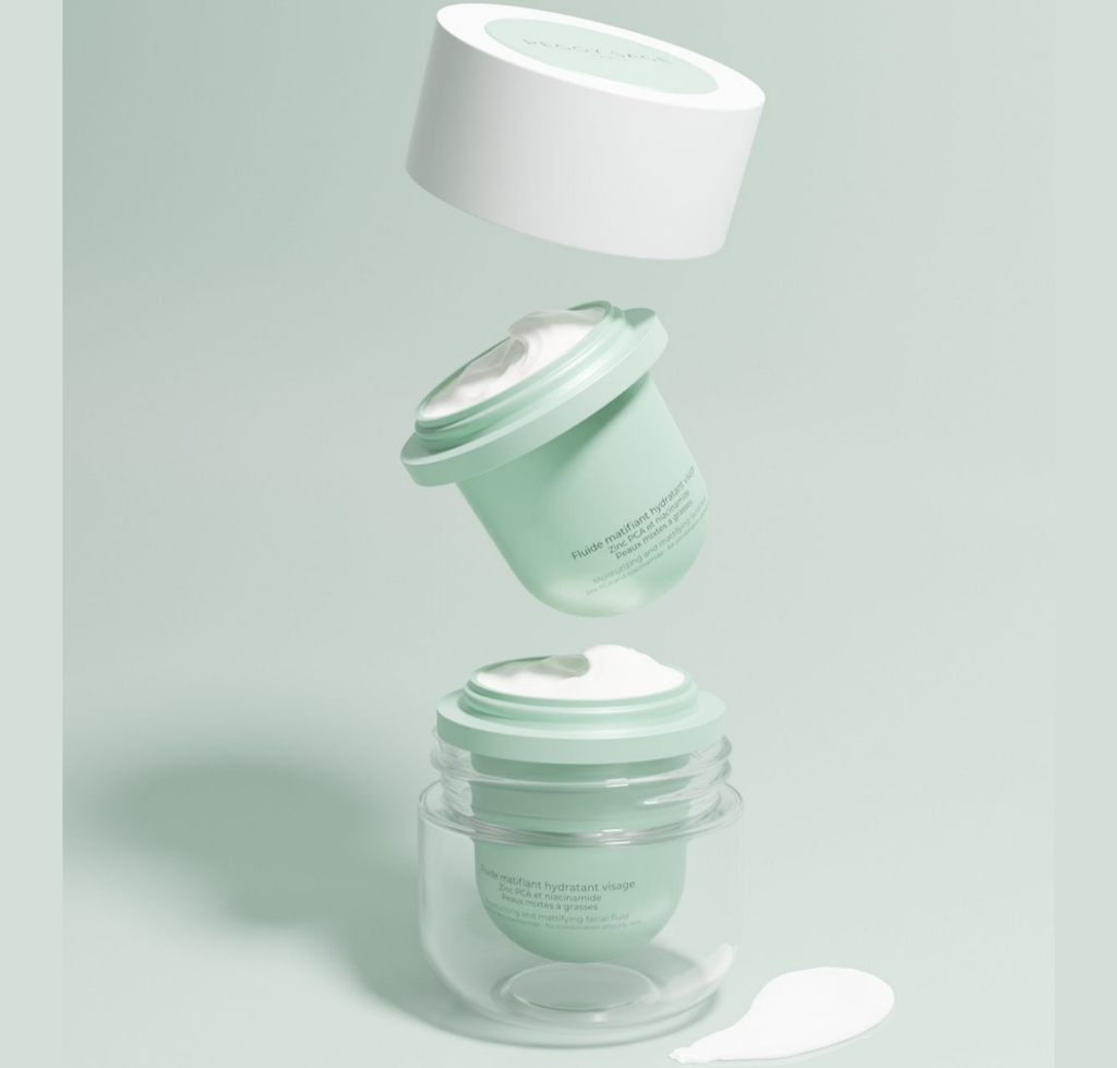 Hydraterende matterende fluid
